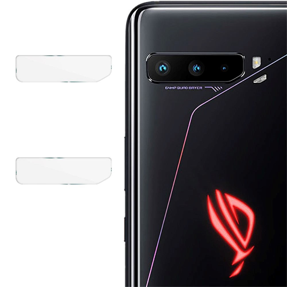 Asus ROG Phone 3 (ZS661KS) IMAK Beskyttelsesglass til Kameraobjektiv - Gjennomsiktig (2 stk.)