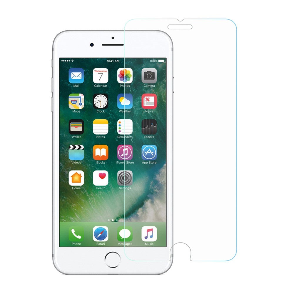 iPhone 8 Plus / 7 Plus / 6s Plus / 6 Plus Skjermbeskytter i Herdet Glass - Gjennomsiktig