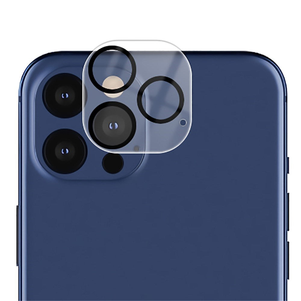 iPhone 12 Pro Max MOCOLO Kameralinsebeskyttelsesglass -Gjennomsiktig / Svart