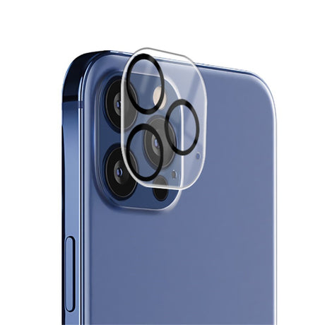 iPhone 12 Pro Max MOCOLO Kameralinsebeskyttelsesglass -Gjennomsiktig / Svart