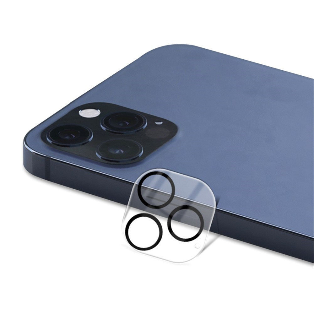 iPhone 12 Pro Max MOCOLO Kameralinsebeskyttelsesglass -Gjennomsiktig / Svart