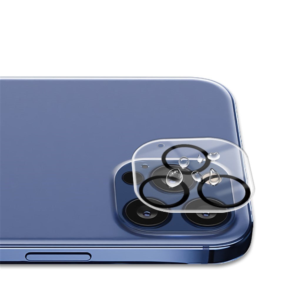 iPhone 12 Pro Max MOCOLO Kameralinsebeskyttelsesglass -Gjennomsiktig / Svart