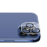 iPhone 12 Pro Max MOCOLO Kameralinsebeskyttelsesglass -Gjennomsiktig / Svart