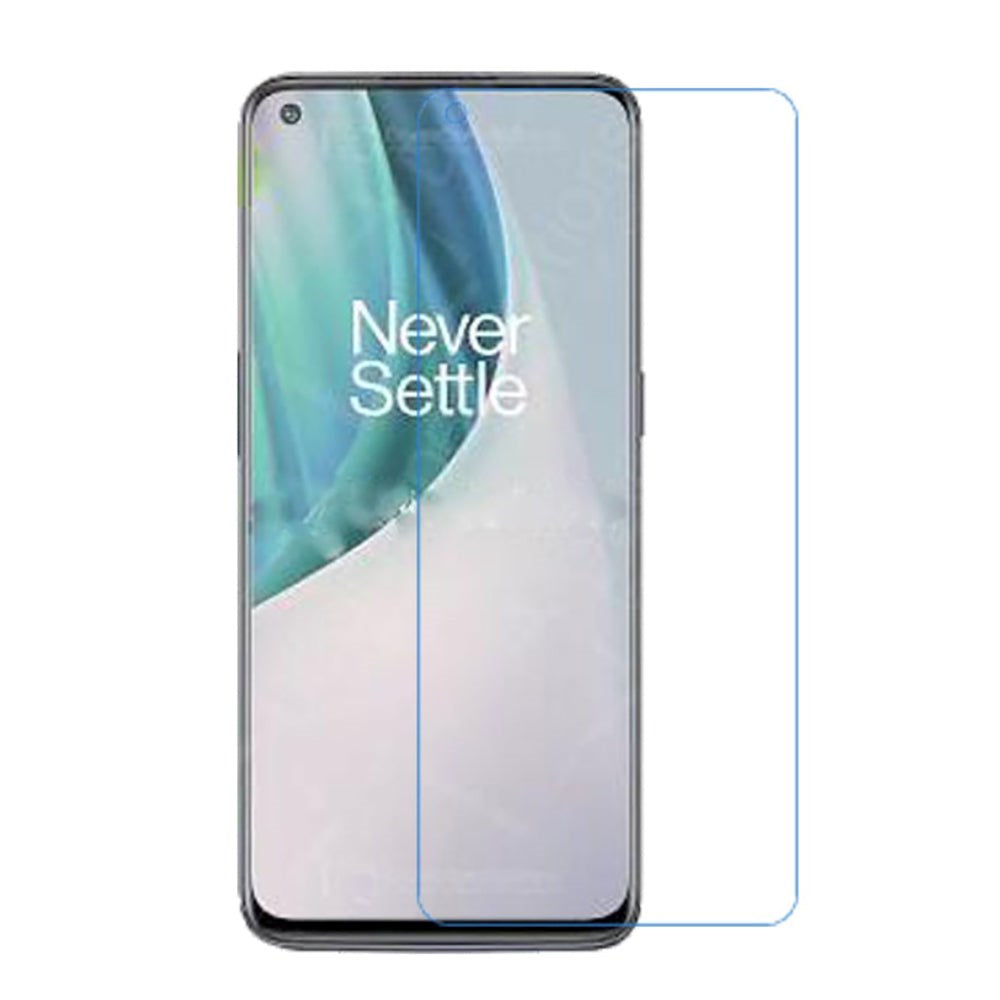 OnePlus Nord N10 5G Case Friendly Skjermbeskytter - Gjennomsiktig