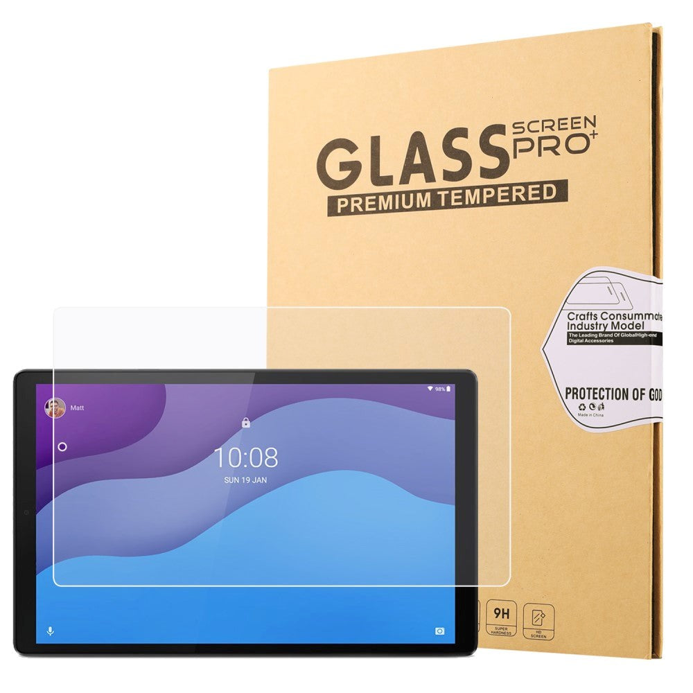 Lenovo Tab M10 HD (2. Gen.) 10.1" Skjermbeskytter I Herdet Glass - Gjennomsiktig