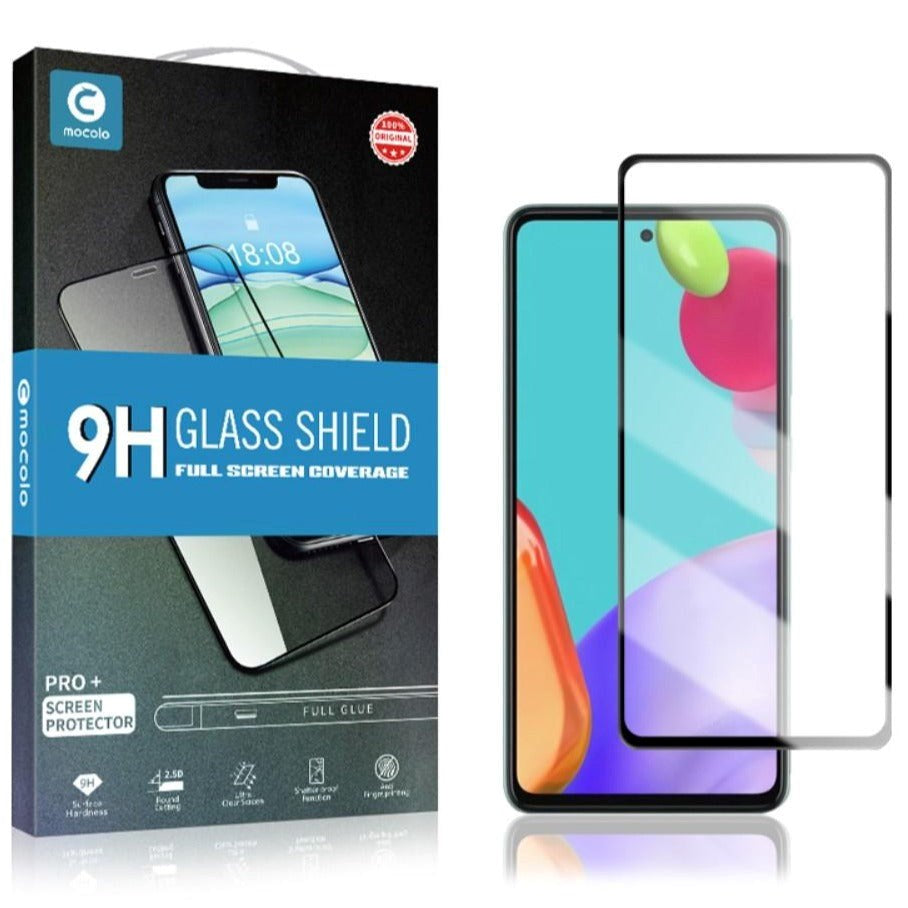 Samsung Galaxy A52s (5G) / A52 (4G / 5G) MOCOLO Herdet Glass - Full-fit - Gjennomsiktig