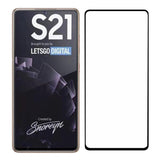 Samsung Galaxy S21 (5G) Full Fit Skjermbeskytter - Svart