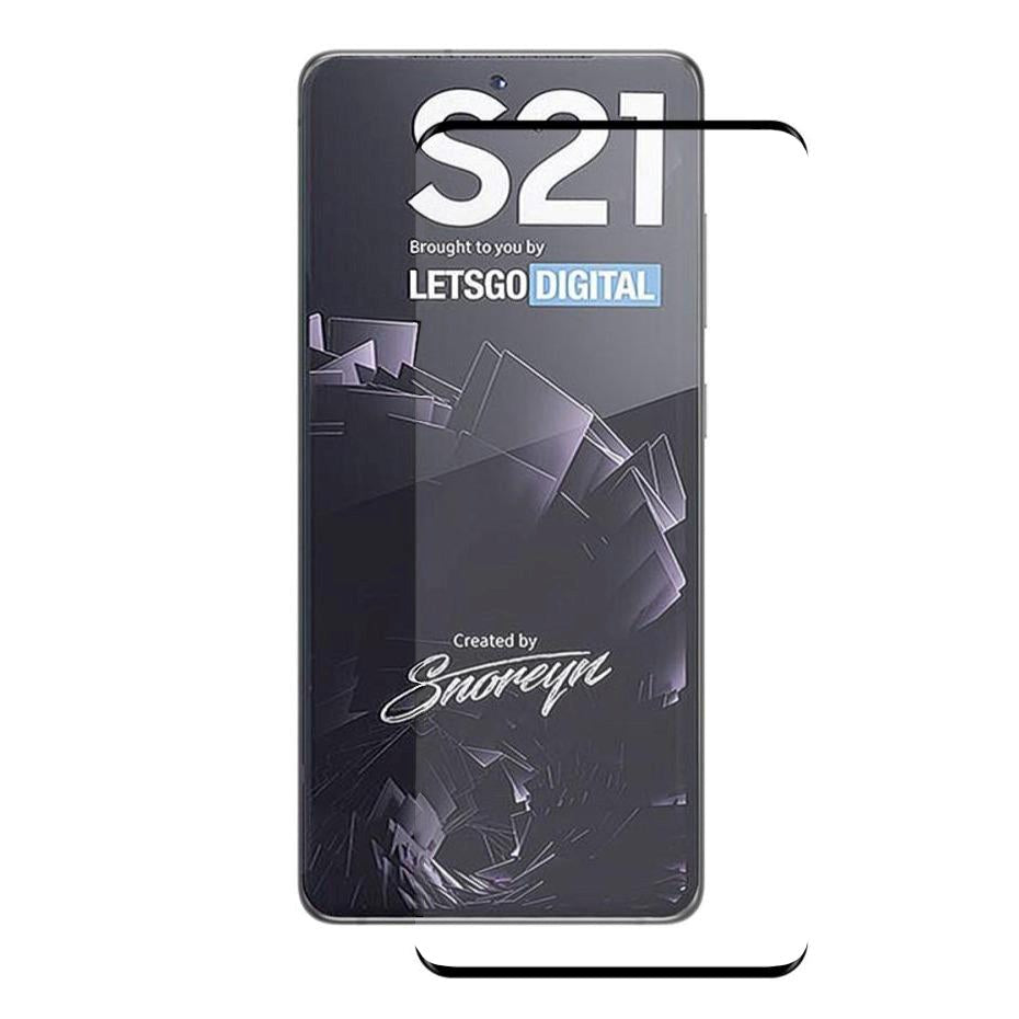 Samsung Galaxy S21 HAT PRINCE Herdet Glass - Full Fit - Gjennomsiktig