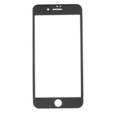 iPhone SE (2022/2020)/8/7 Herdet Glass - Full-Fit - med Fleksibel Ramme - Svart