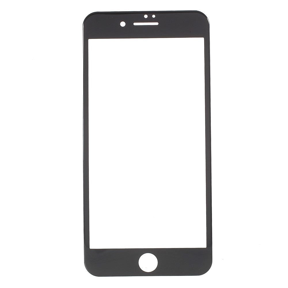 iPhone 8 Plus / 7 Plus Herdet Glass - Full-Fit - med Fleksibel Ramme - Svart