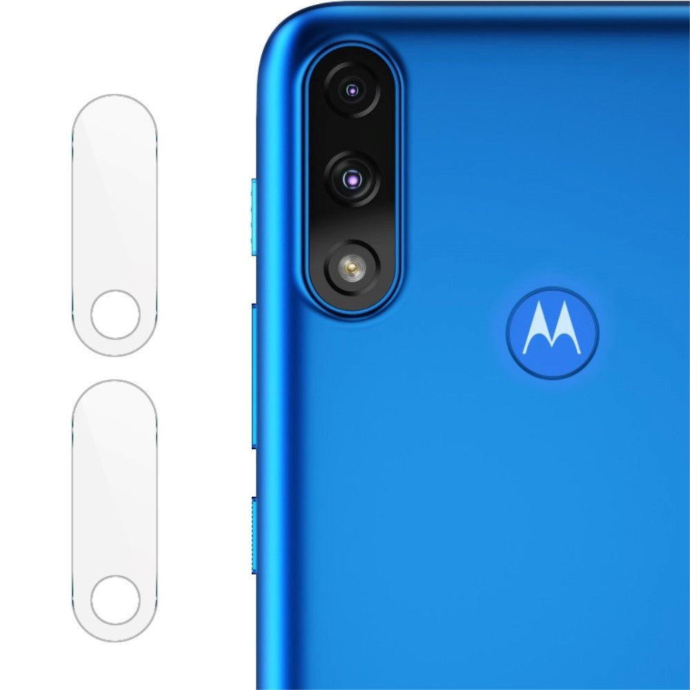 Motorola Moto E7 Power / E7i Power Kamera Beskyttelsesglass - Gjennomsiktig - 2 stk.