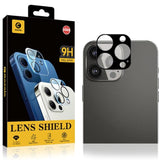 iPhone 13 Pro MOCOLO Beskyttelsesglass for Kamera Linse - Case Friendly - Svart