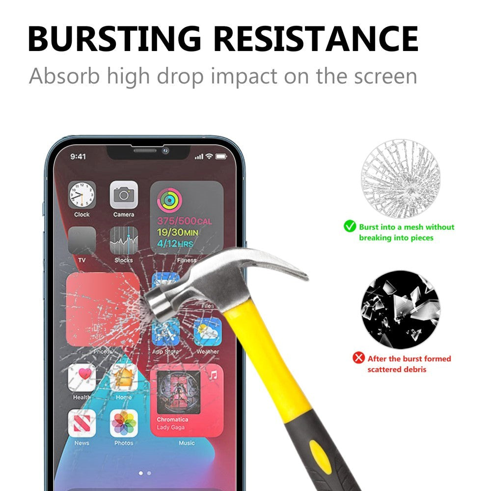 iPhone 13 / 13 Pro Herdet Beskyttelsesglass - Case Friendly  - Gjennomsiktig