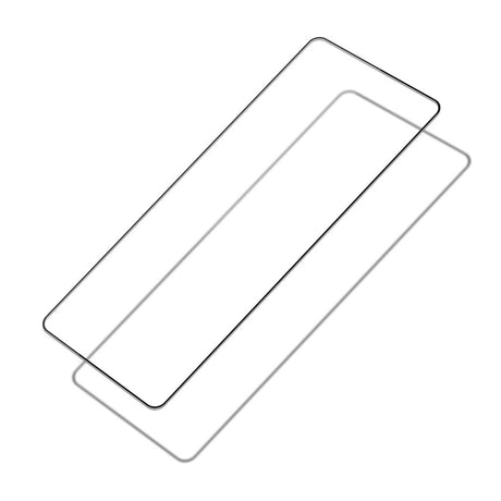 Samsung Galaxy Z Fold3 (5G) Full Fit Herdet Skjermbeskyttelsesglass - Gjennomsiktig / Svart