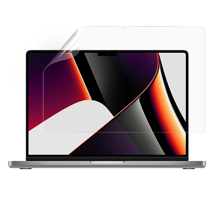 MacBook Pro 14 M5 / M4 / M3 / M2 / M1 (2025 - 2021) Full Fit Skjermbeskyttelsesfilm - Gjennomsiktig