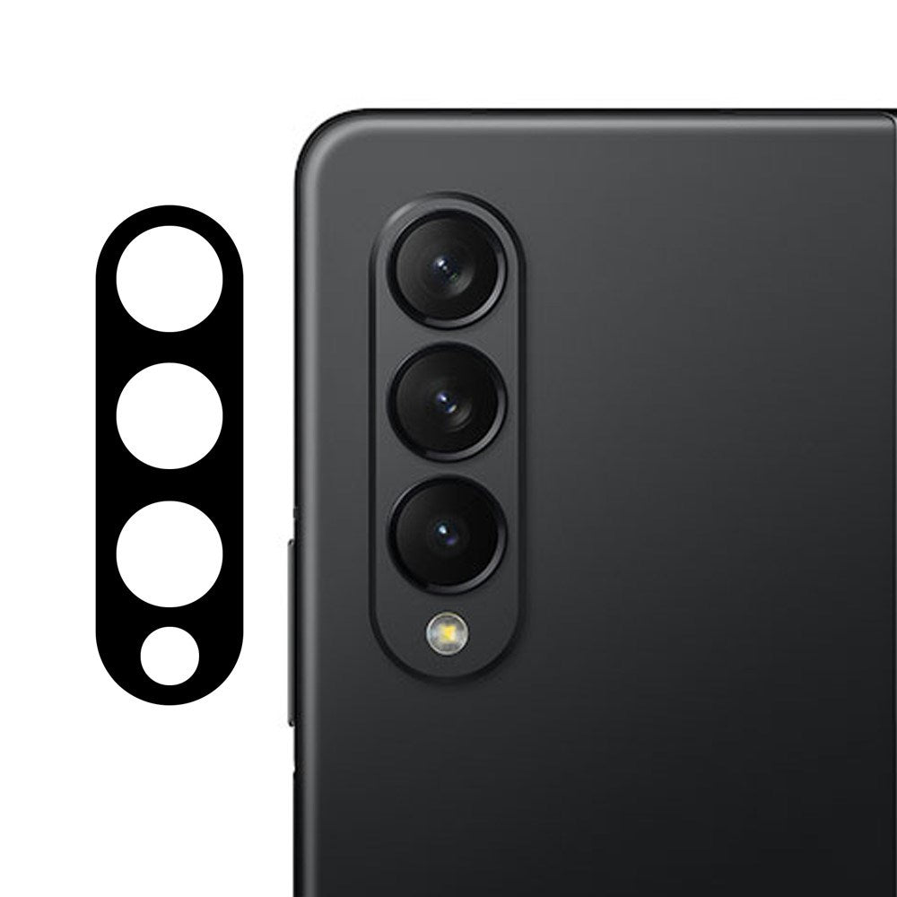 Samsung Galaxy Z Fold3 (5G) Herdet Kameralinsebeskyttelsesglass - Svart