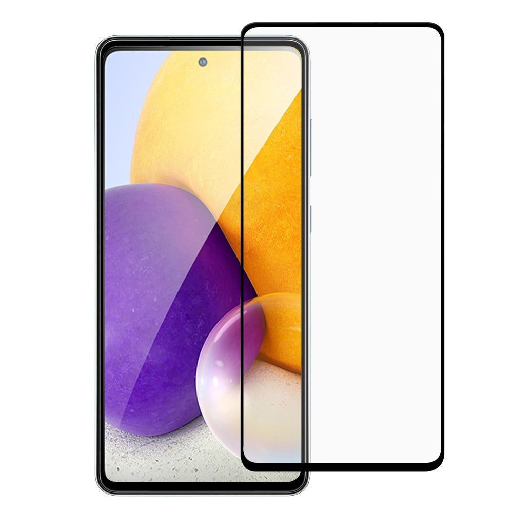 Samsung Galaxy A73 (5G) Skjermbeskytter i Glass - Full-fit - Svart Kant