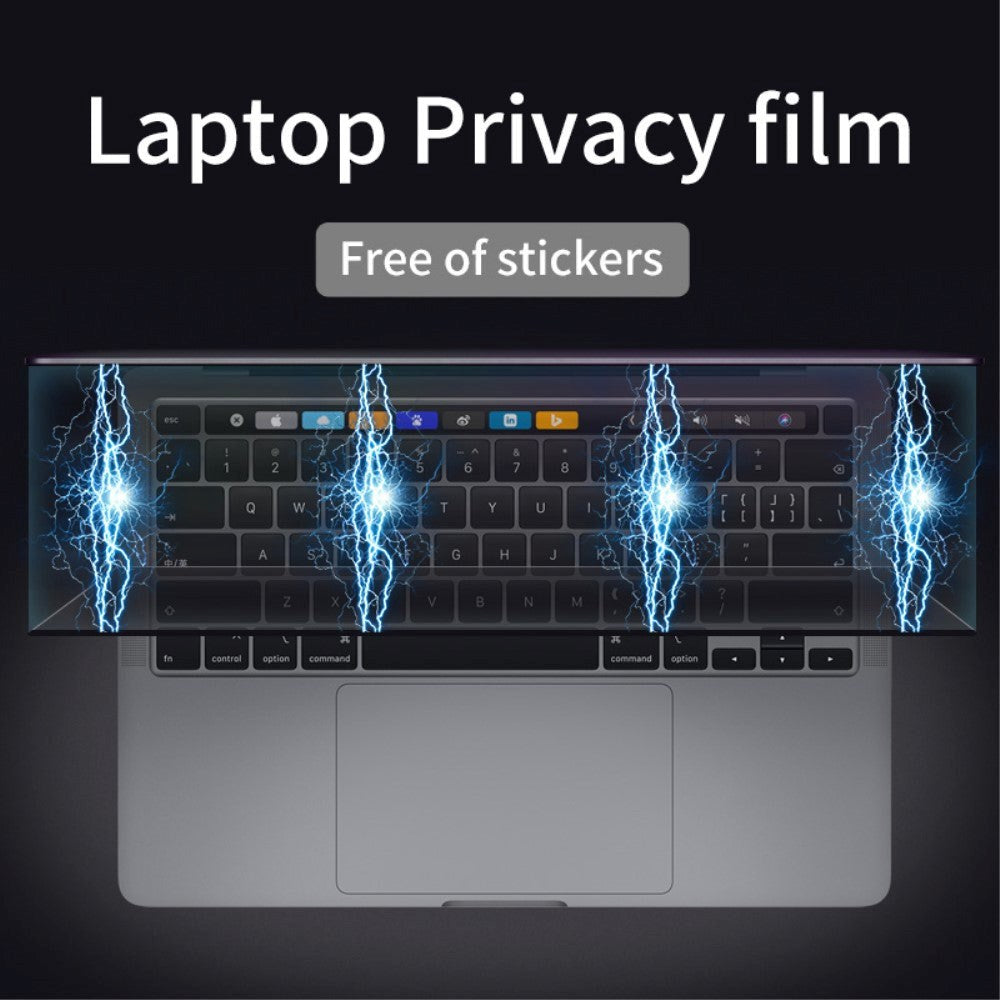 MacBook Pro 13 (2016-2020) / Air 13 (2018-2020) Magnetisk Beskyttelsesfilm Med Privacy Funksjon – Gjennomsiktig