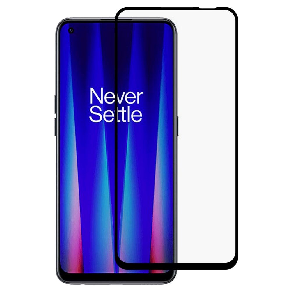 OnePlus Nord CE 2 (5G) Skjermbeskytter i Glass - Full-fit - Svart Kant