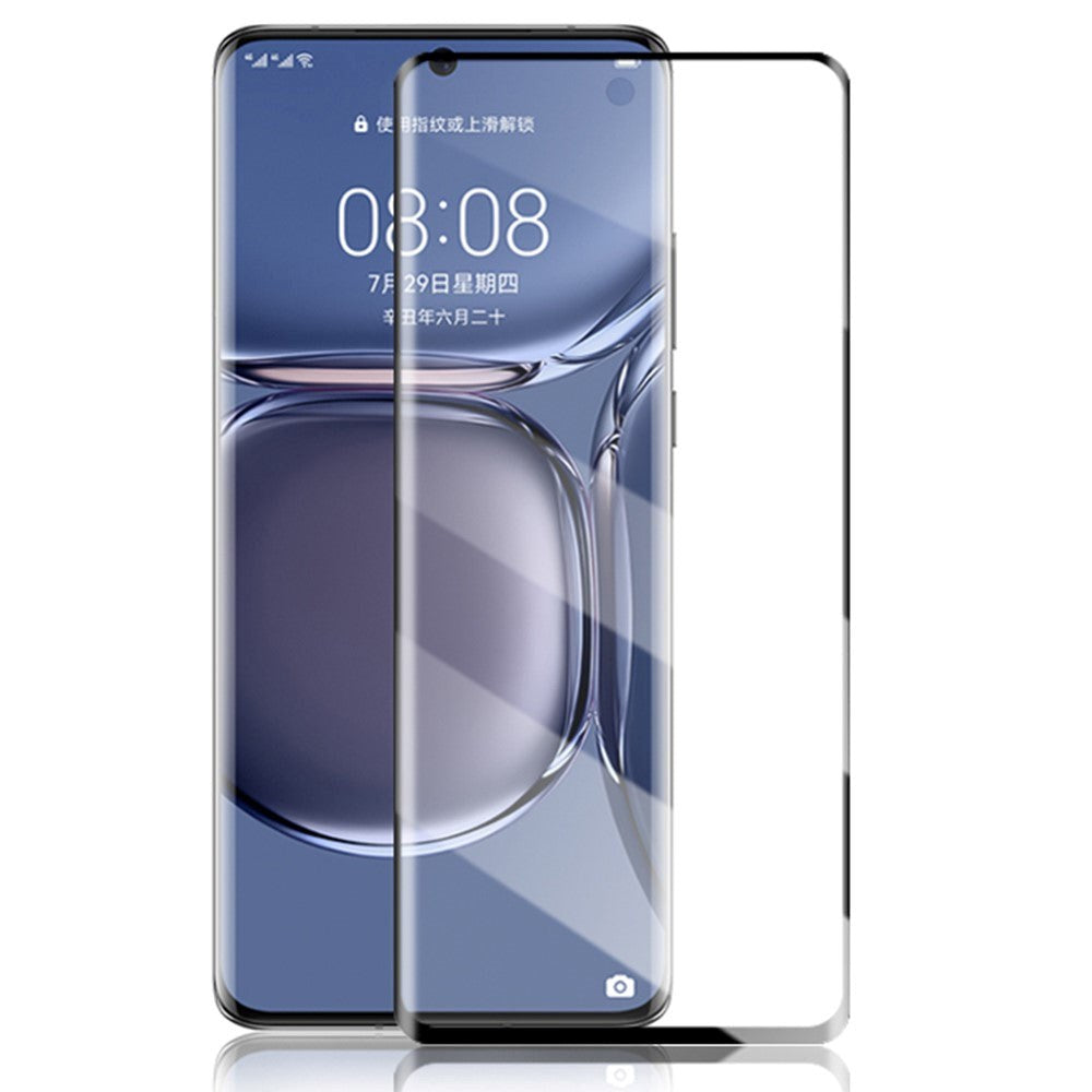 Huawei P50 Pro MOCOLO Herdet Glass - Full-fit - Svart Kant