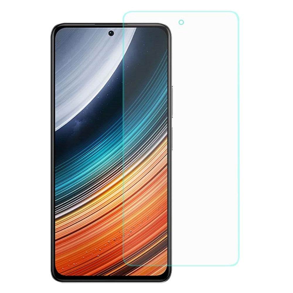 Xiaomi Poco F4 Arc Edge Herdet Glas - Skjermbeskytter - Gjennomsiktig