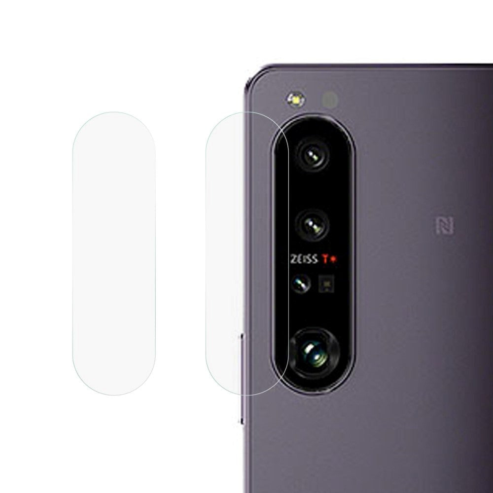 Sony Xperia 1 IV Kamerabeskyttelsesglass - 2 Pakning - Gjennomsiktig