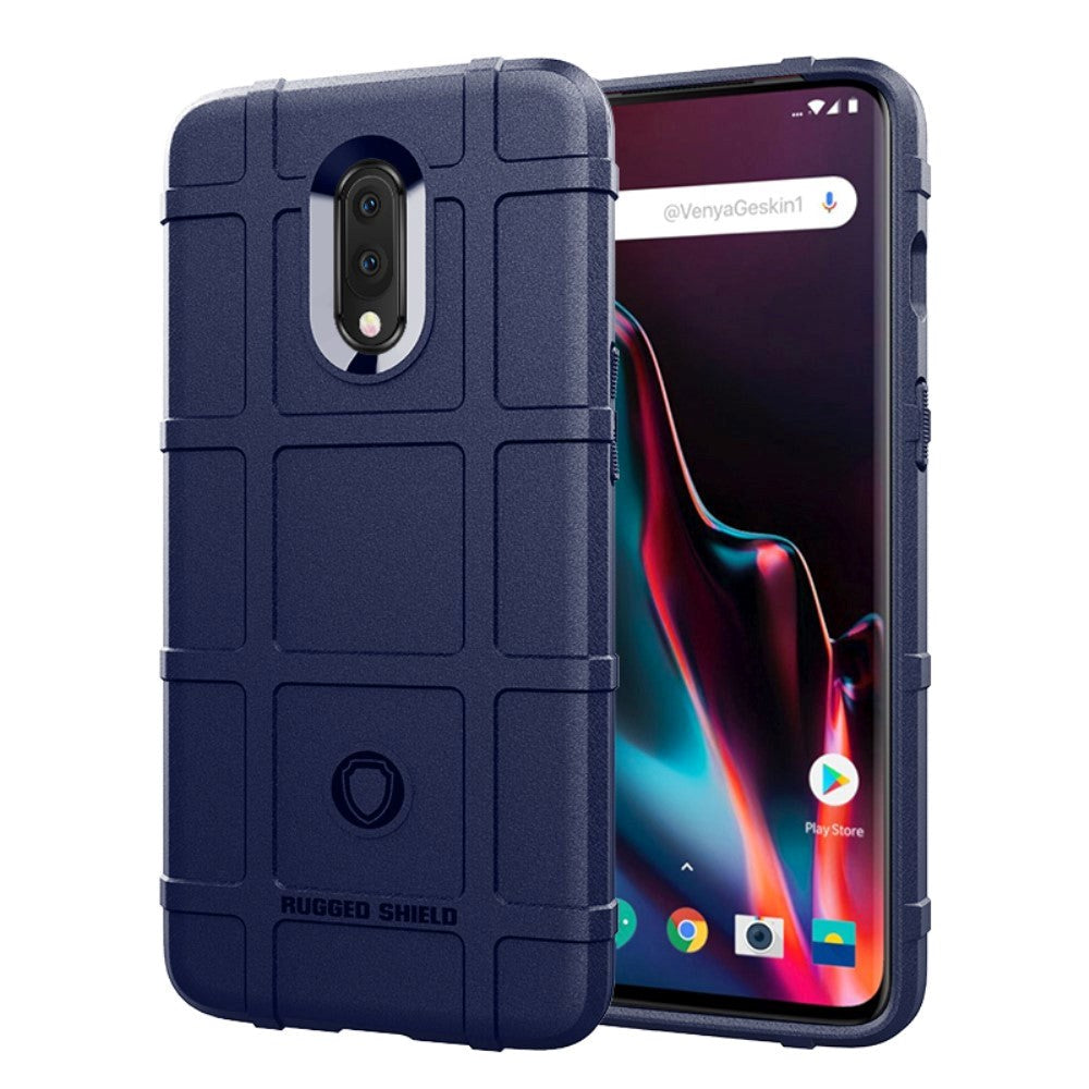 OnePlus 7 Solid Plastdeksel - Blå