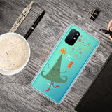 OnePlus 8T Fleksibelt Plast Jule Deksel - Juletre