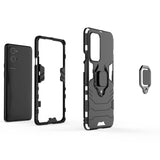 OnePlus 9 Pro Shock Proof Deksel med Magnetisk Stativ - Svart