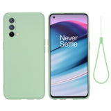 EIDERWOOD OnePlus Nord CE (5G) Liquid Silikon Deksel m. Stropp - Grønn