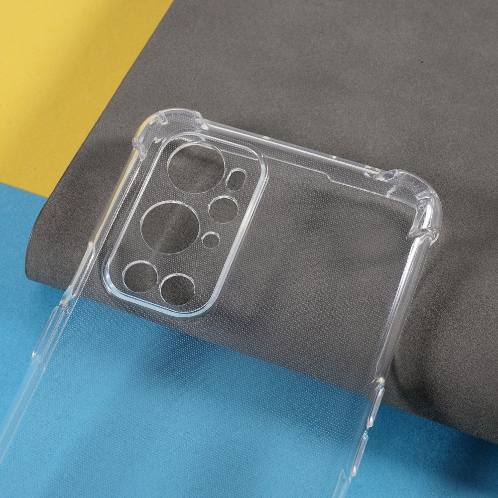 EIDERWOOD OnePlus 9 Pro Plast Deksel m. Støtdempende Hjørner - Gjennomsiktig