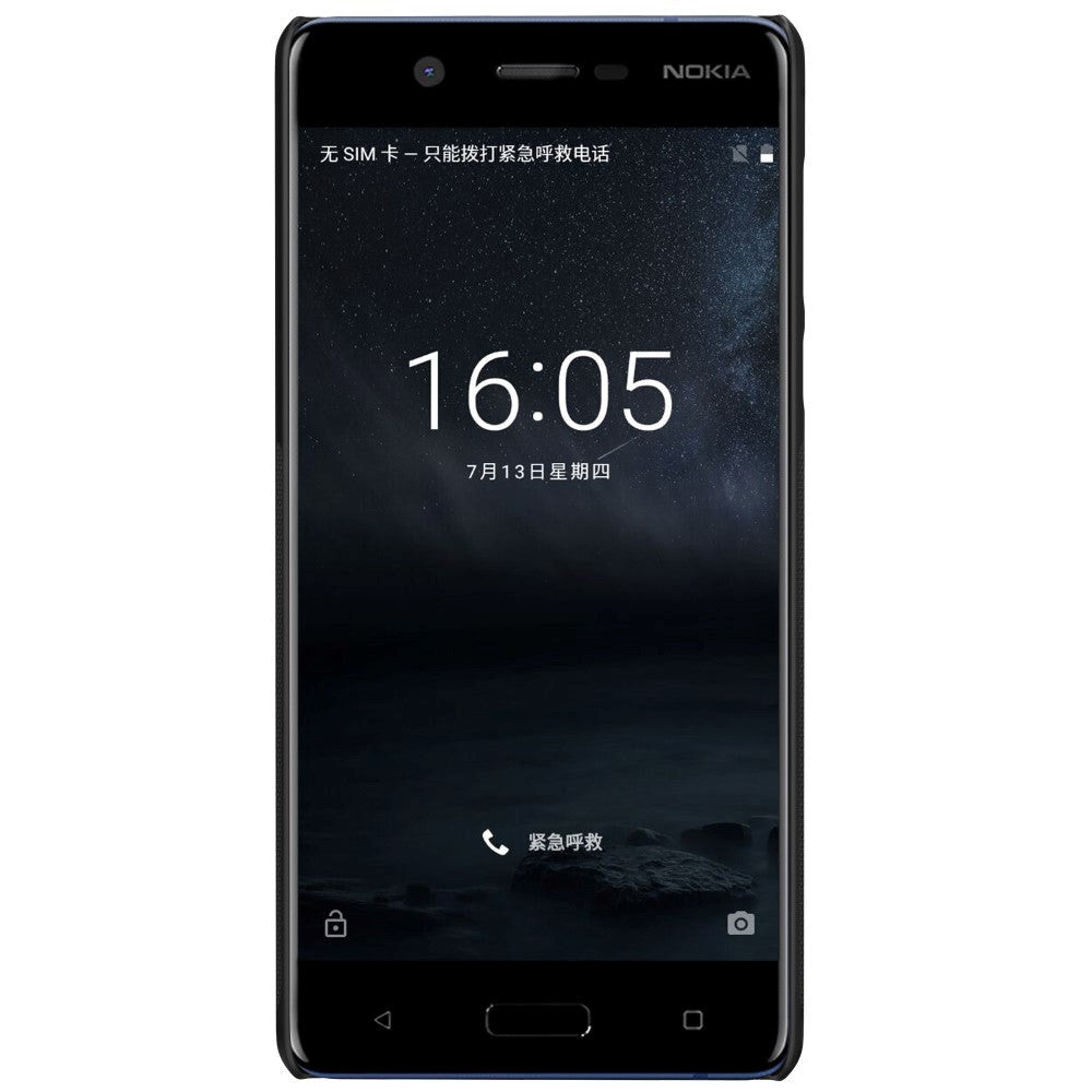 Nokia 5 NILLKIN Shield Deksel inkl. Fleksibel Skjermbeskytter Svart