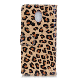 Nokia 2.3  PU Skinndeksel  m. Lommebok - Leopard