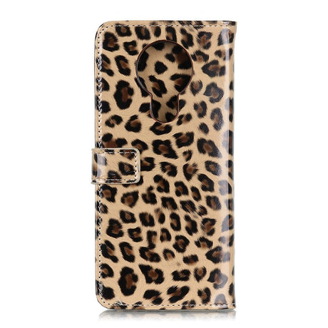 Nokia 3.4 PU Skinn Flip Deksel m. Lommebok - Leopard