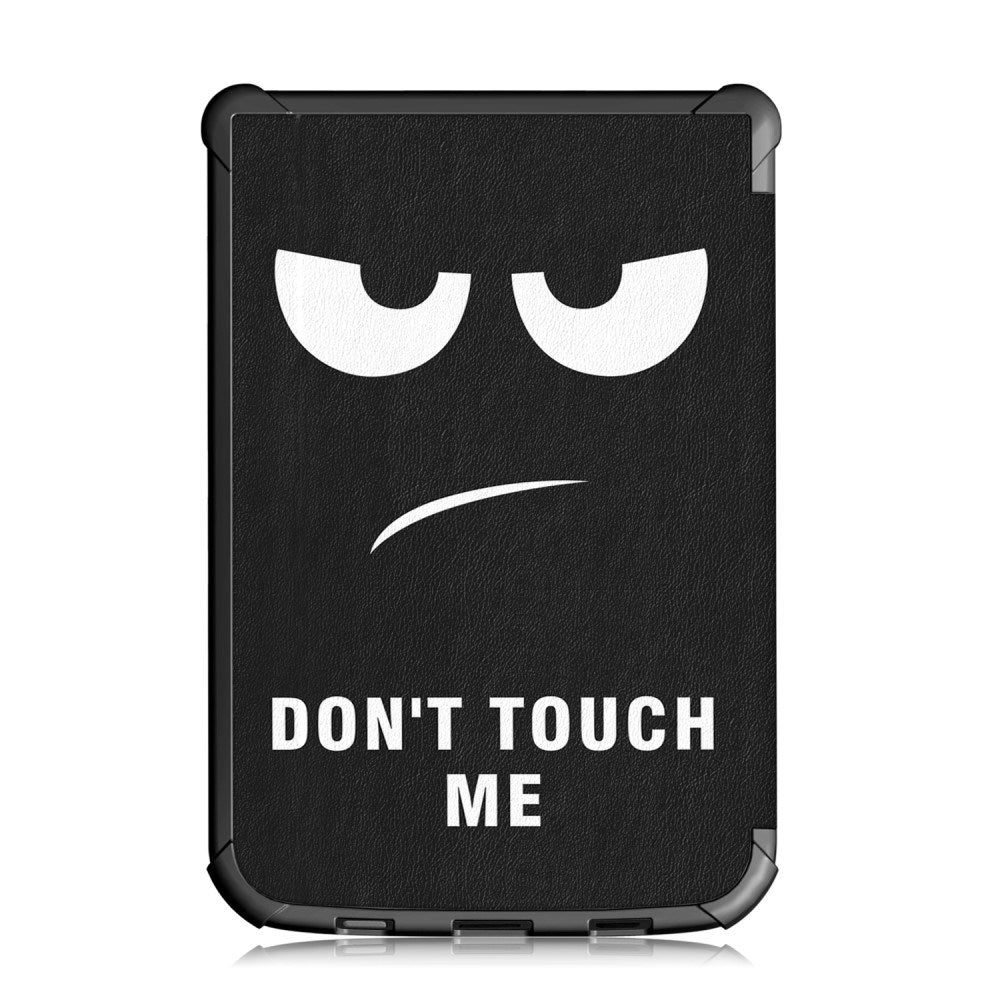 EIDERWOOD PocketBook Basic Lux 4 Kunstskinn Flip Deksel m. Sleep-Funksjon - "Don't Touch Me"