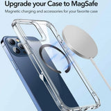 ESR Universal MagSafe Kompatibel Magnetisk Ring - 2 Stk. - Svart / Sølv
