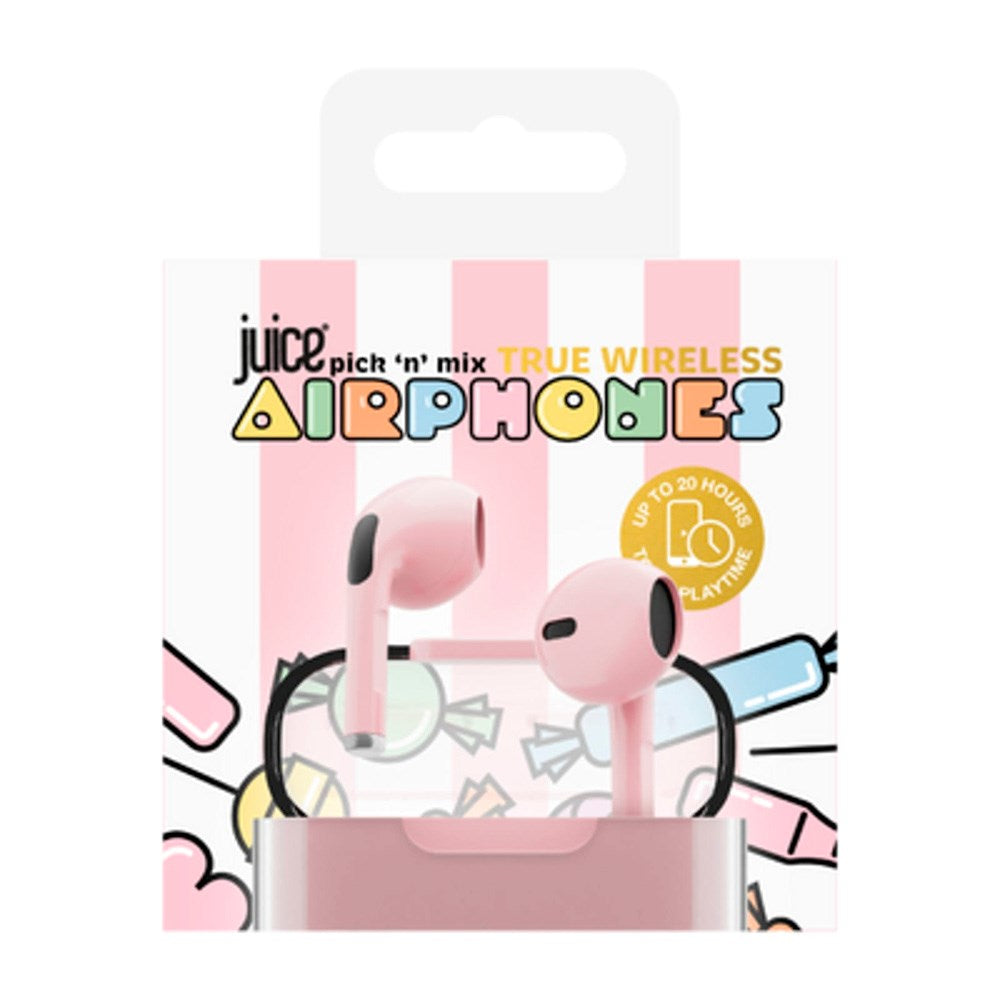 Juice True Wireless In-Ear Hodetelefoner - Rosa