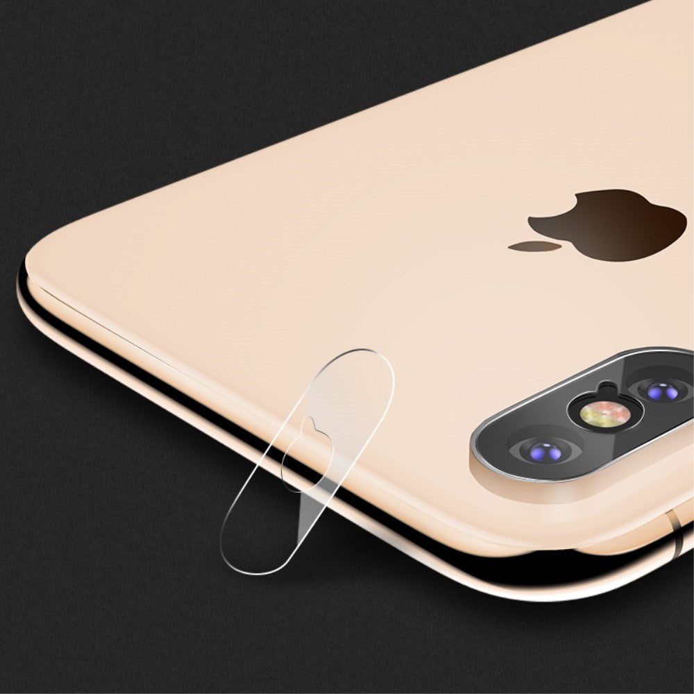 iPhone Xs Max Herdet Glass Kameralinsebeskyttelse