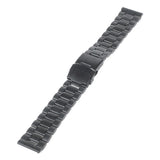 Universal Stainless Steel Watchband (22mm) - Svart