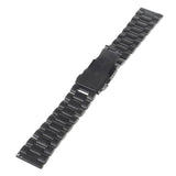 Universal Stainless Steel Watchband (22mm) - Svart