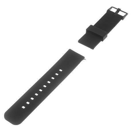 Universal Silicone Watchband (22mm) - Svart