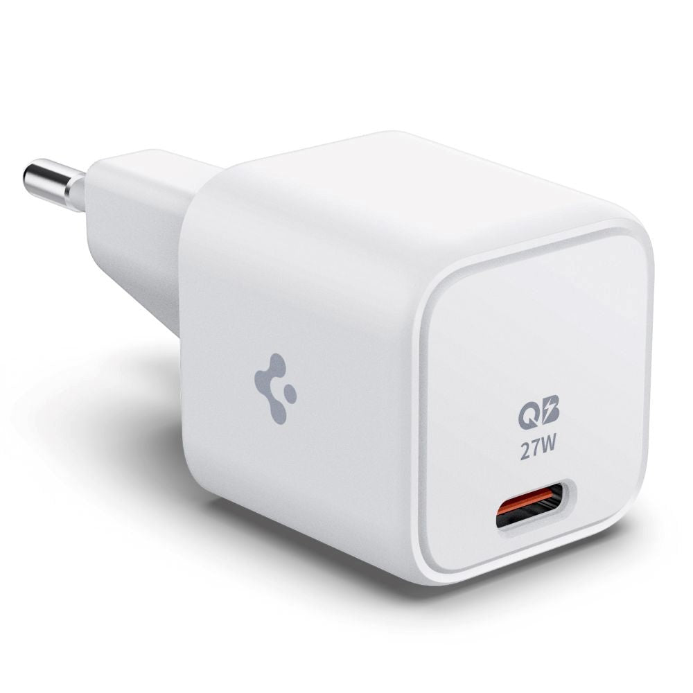 Spigen Quantum Boost ArcStation 27W PD USB-C Vegglader - Hvit