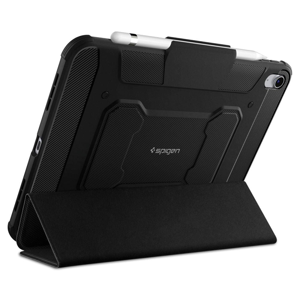 iPad 10.9" (2022) Spigen Rugged Armor Pro Deksel - Svart