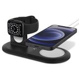 Spigen 2-i-1 MagFit Duo Apple Watch & Apple Magsafe Dock - Svart