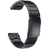 Universal Garmin 26mm QuickFit Tech-Protect Stropp i Rustfritt Stål - Svart