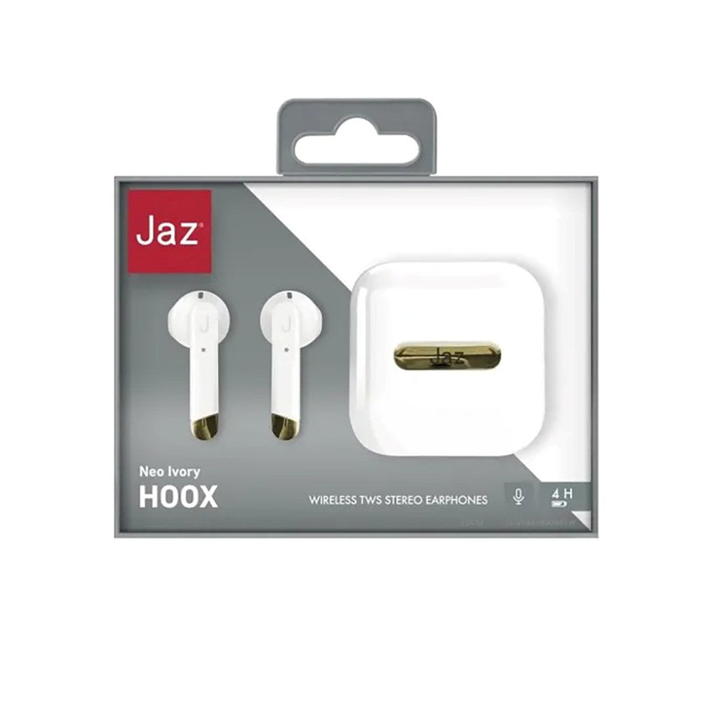 Jaz Hoox True Wireless In-Ear Bluetooth Hodetelefoner - Hvit