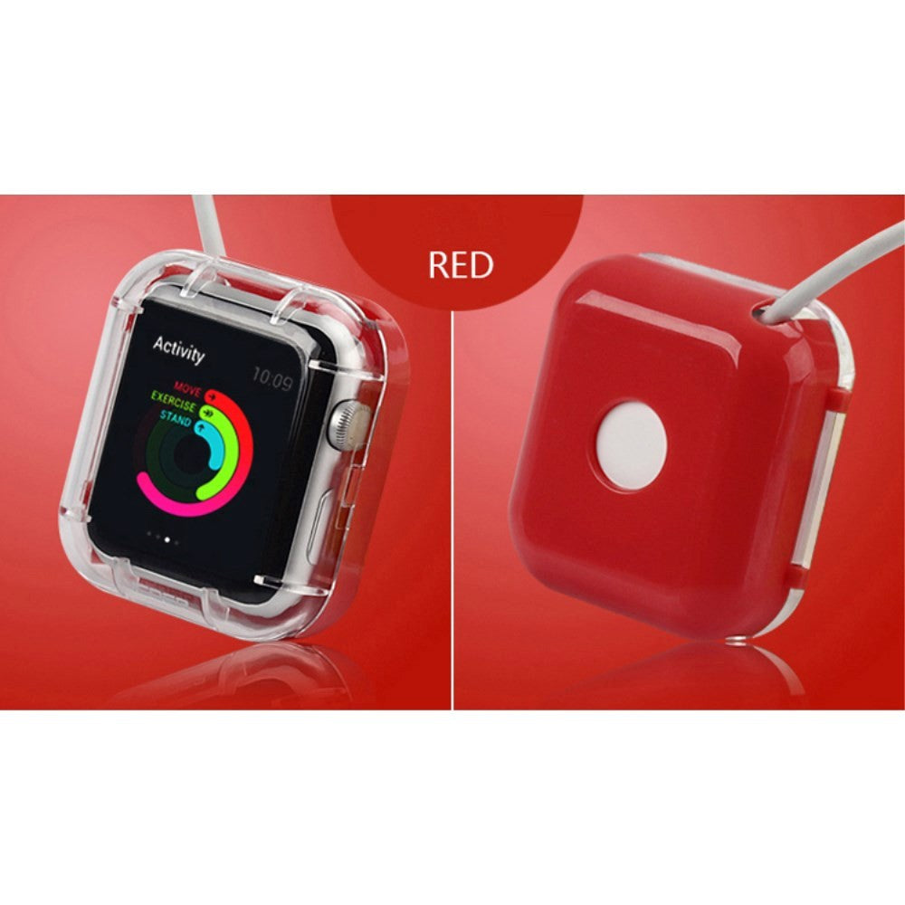 Apple Watch (38mm) / (42mm) Ladeetui Rød