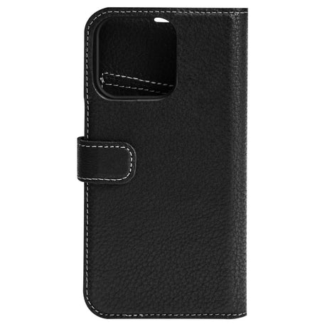 iPhone 13 Pro Max Essentials 2-i-1 Skinn Flip Deksel - Svart