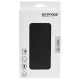 iPhone 13 Pro Max Essentials 2-i-1 Skinn Flip Deksel - Svart