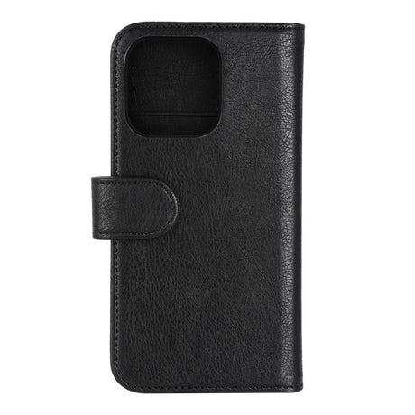 iPhone 14 Pro Essentials 2-i-1 Kunstskinn Flip Deksel - Svart
